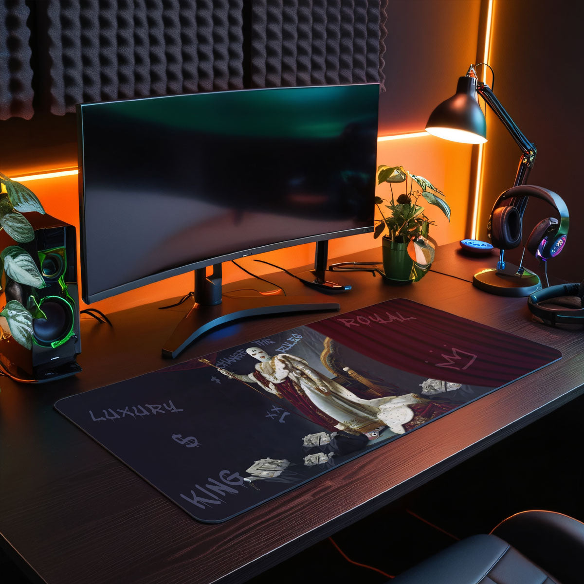 CHANGE THE RULES - Art Design - XXL Gaming Mauspad