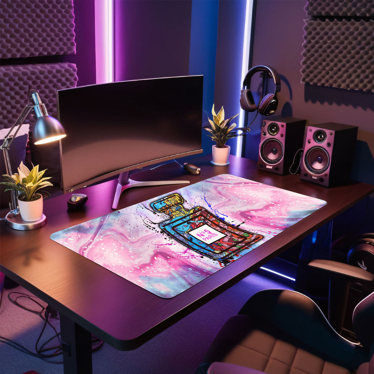 NO5 PARIS - Art Design - XXL Gaming Mauspad