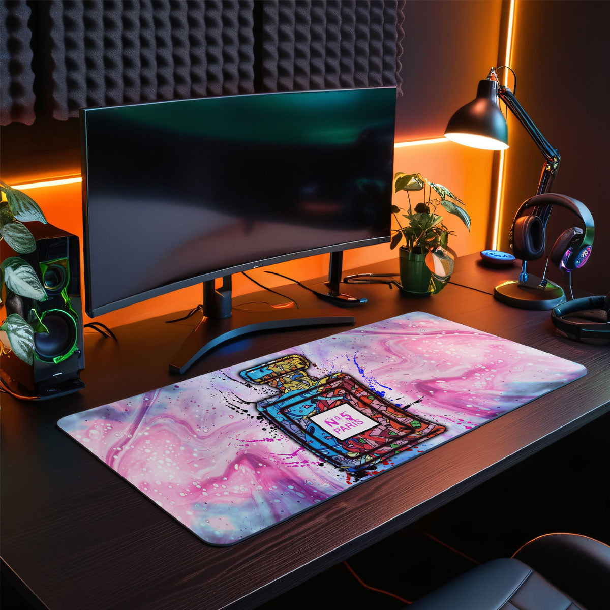 NO5 PARIS - Art Design - XXL Gaming Mauspad