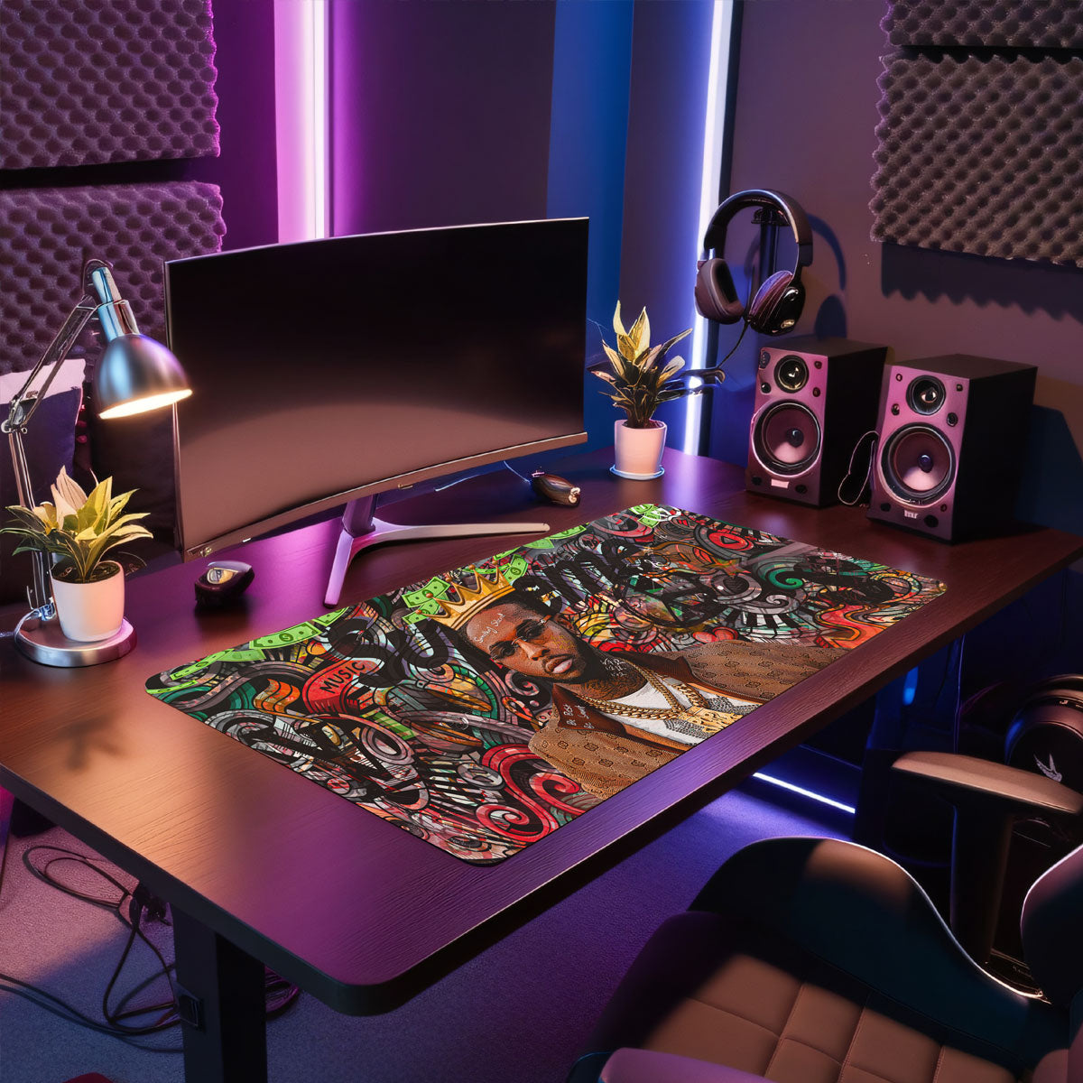 DESIGNER SMOKE - Art Design - XXL Gaming Mauspad