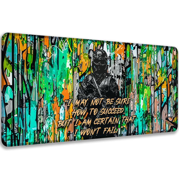 BORN TO SUCCEED - Art Design - XXL Gaming Mauspad