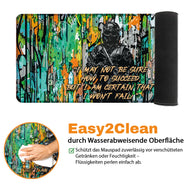 BORN TO SUCCEED - Art Design - XXL Gaming Mauspad