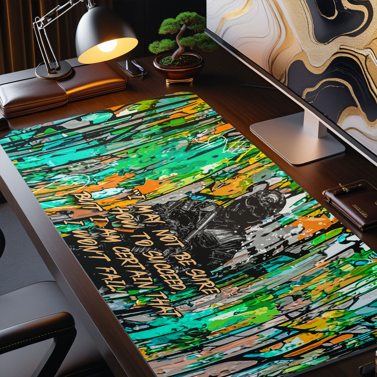 BORN TO SUCCEED - Art Design - XXL Gaming Mauspad