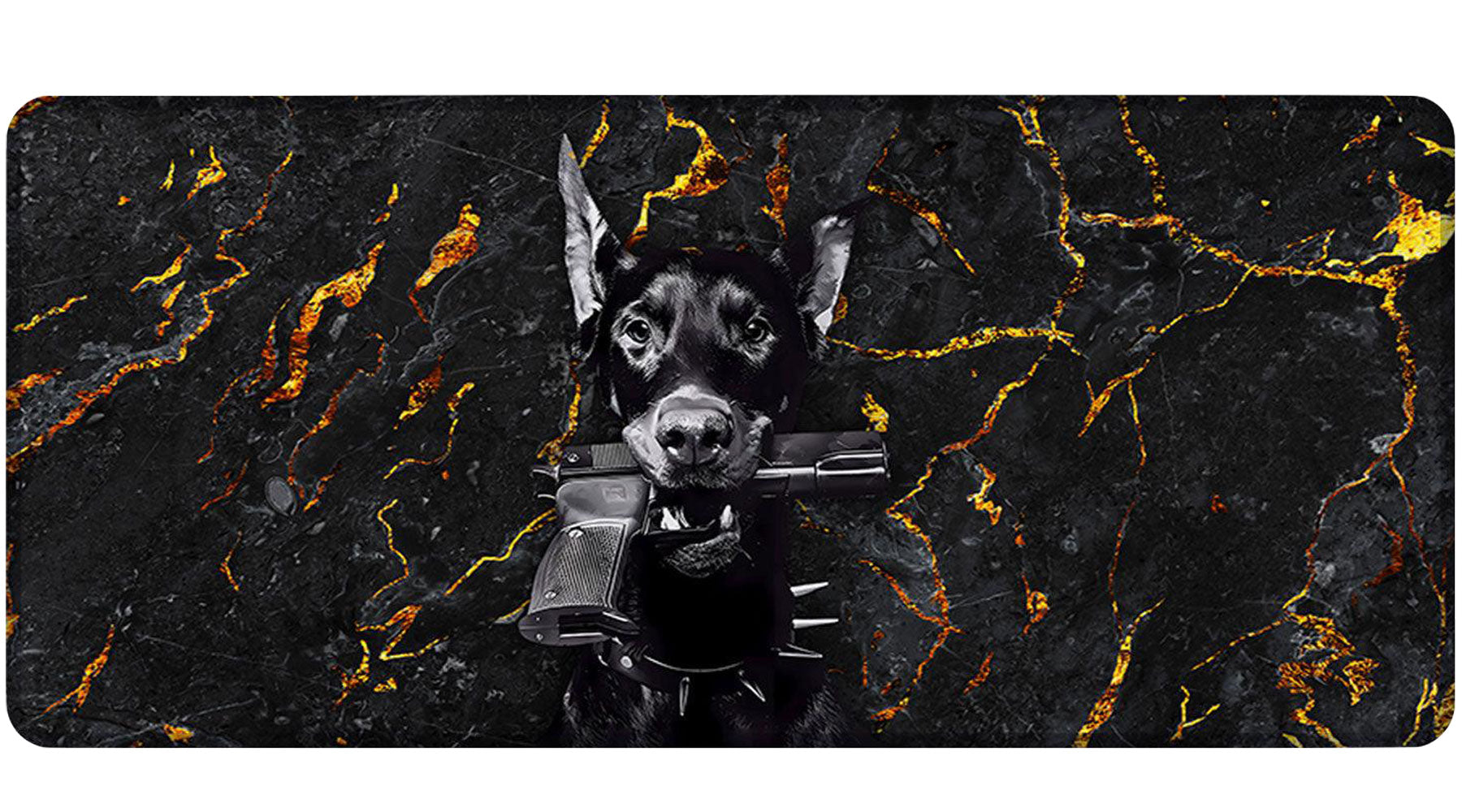 DOBERMANN - Art Design - XXL Gaming Mauspad