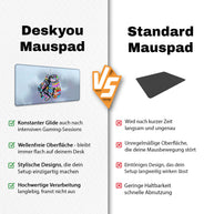 KNOCKOUT - Art Design - XXL Gaming Mauspad