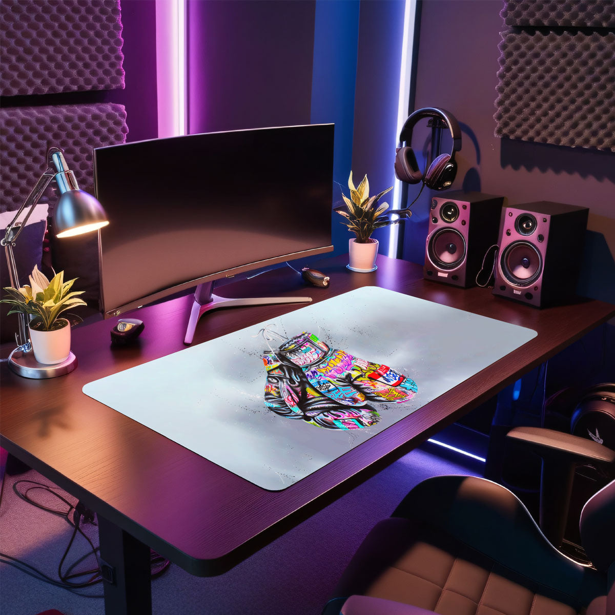 KNOCKOUT - Art Design - XXL Gaming Mauspad