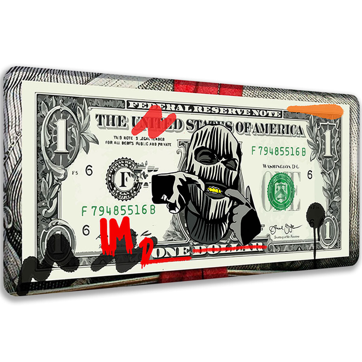 IM DONE - Art Design - XXL Gaming Mauspad