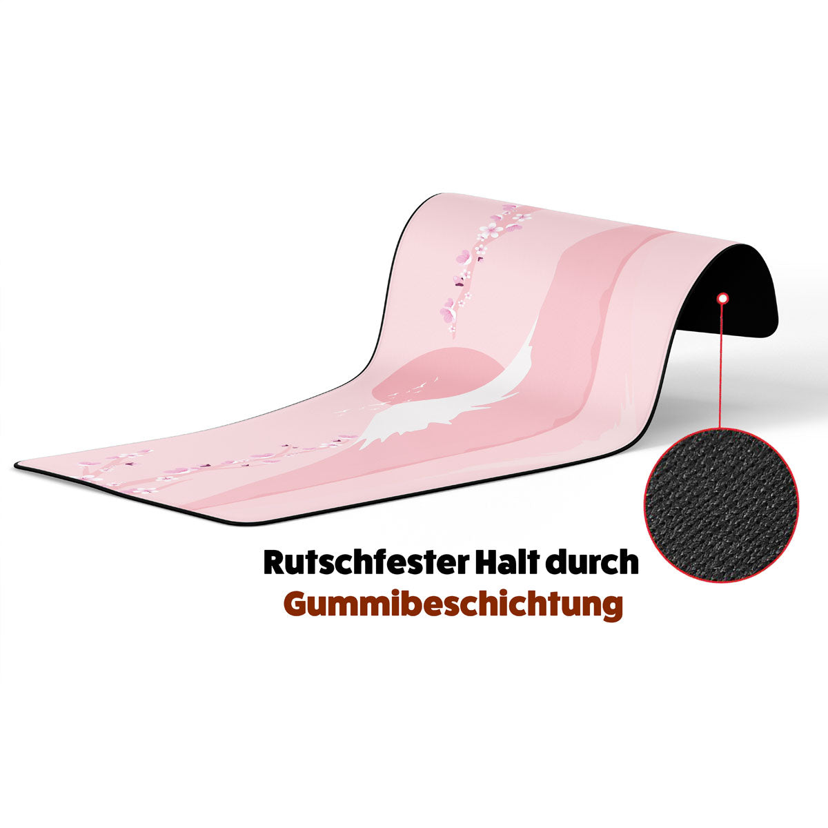 PINK SAKURA MOUNTAINS - XXL Gaming Mauspad