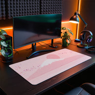 PINK SAKURA MOUNTAINS - XXL Gaming Mauspad