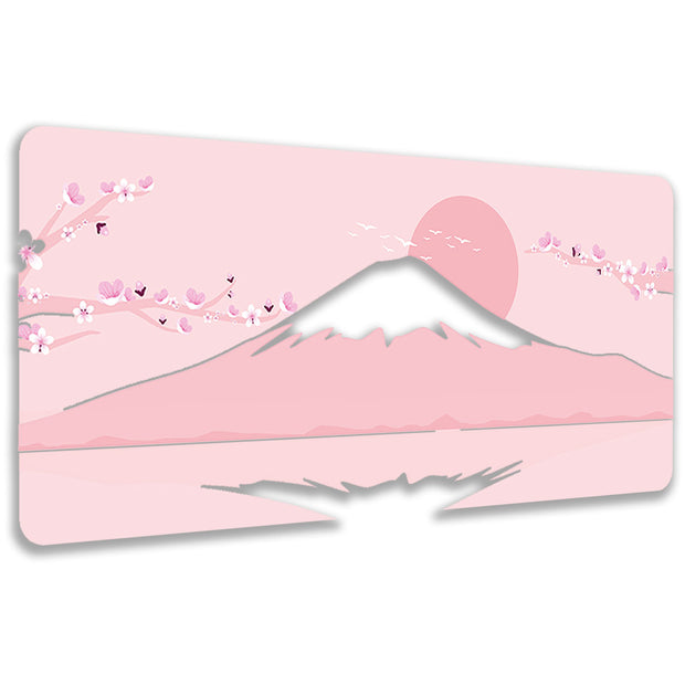 PINK SAKURA MOUNTAINS - XXL Gaming Mauspad
