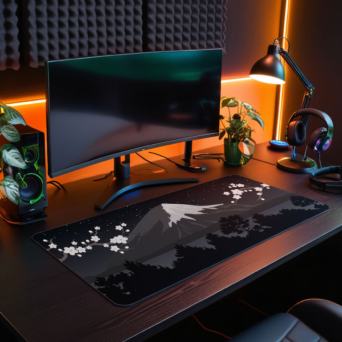 SAKURA NIGHT - XXL Gaming Mauspad