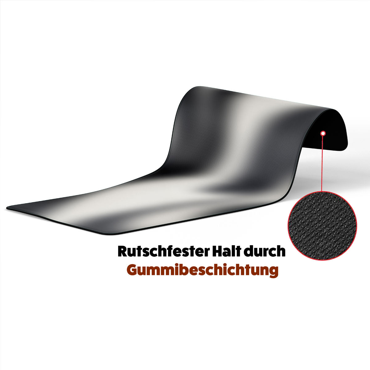 BLURRY BLACK&WHITE - Pattern Design - XXL Gaming Mauspad