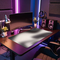 BLURRY BLACK&WHITE - Pattern Design - XXL Gaming Mauspad