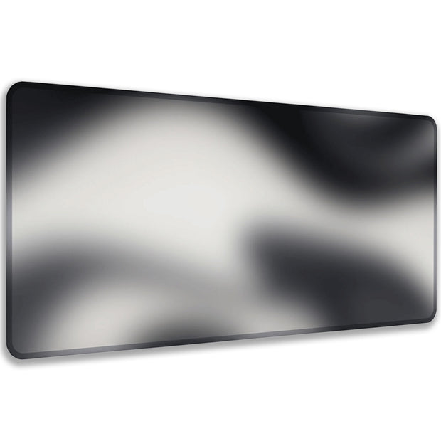 BLURRY BLACK&WHITE - Pattern Design - XXL Gaming Mauspad