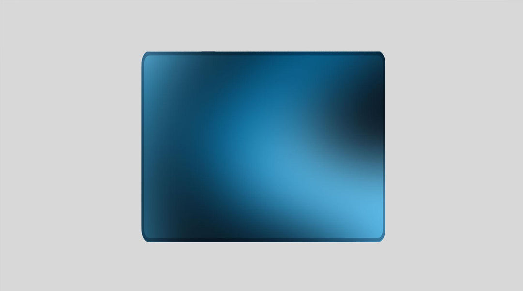 BLURRY BLUE - Pattern Design - XXL Gaming Mauspad