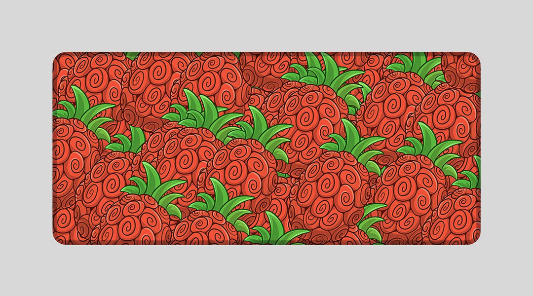 DEVIL FRUIT PATTERN - Anime Design - XXL Gaming Mauspad