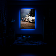 Personalisiert – Dein Design auf einem Loomframe-LED-Bild