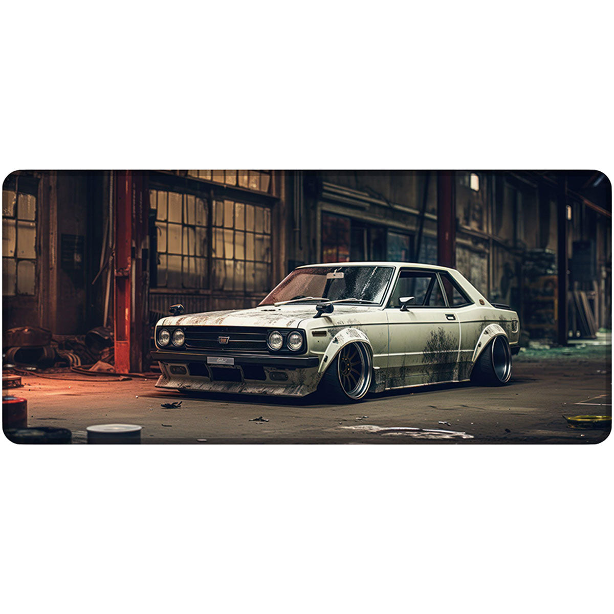 Dirty Car - Car Design - XXL Gaming Mauspad