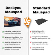 BLUE SKYLINE - Car Design - XXL Gaming Mauspad