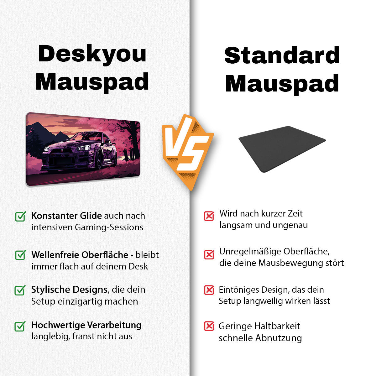 GTR - Car Design - XXL Gaming Mauspad