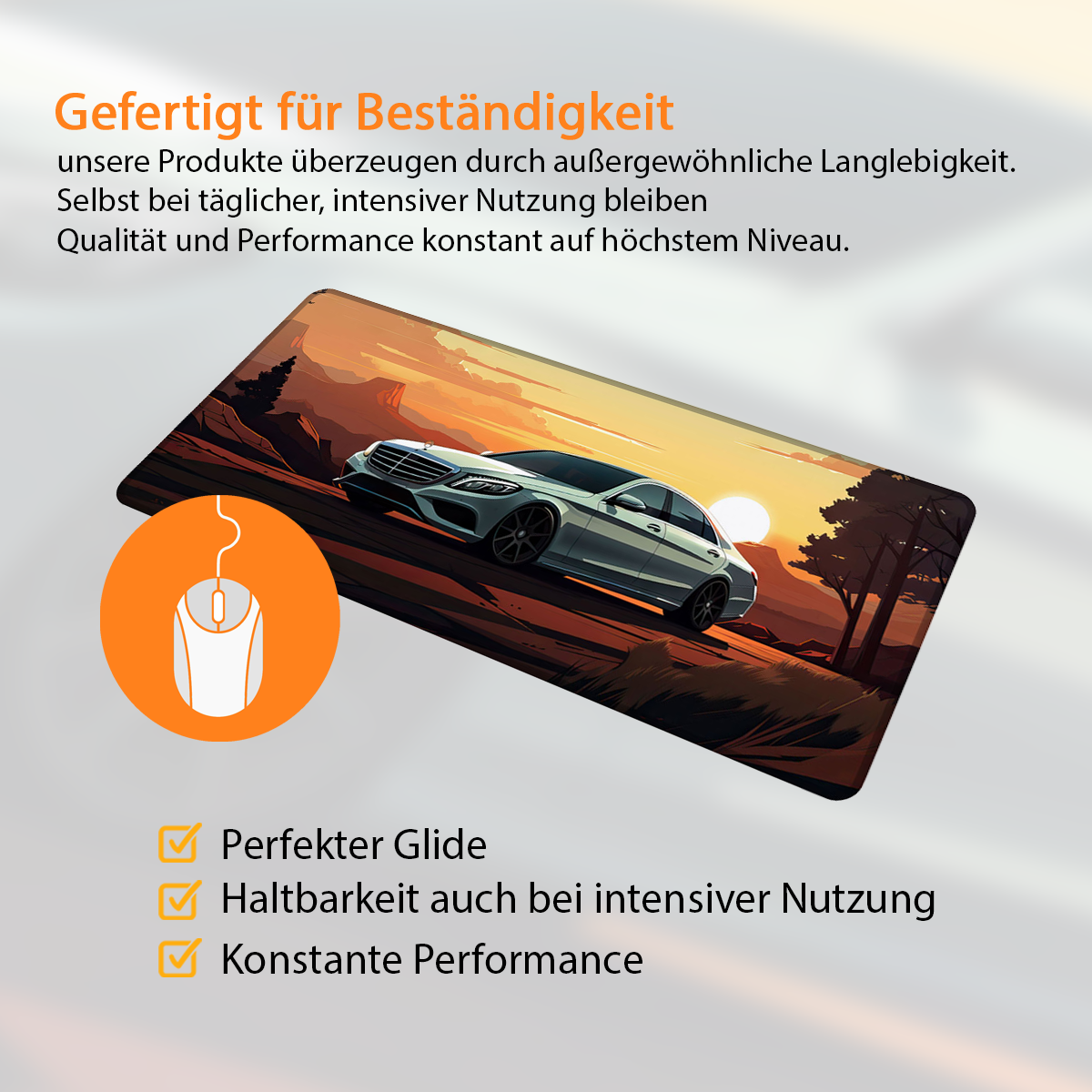 MOUNTAIN LIMOUSINE - Car Design - XXL Gaming Mauspad