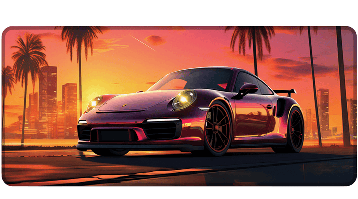 MIAMI - Car Design - XXL Gaming Mauspad