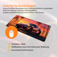 MIAMI - Car Design - XXL Gaming Mauspad