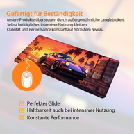 MIAMI OLDTIMER - Car Design - XXL Gaming Mauspad