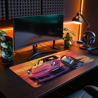 PINK 911 - Car Design - XXL Gaming Mauspad
