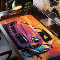 PINK 911 - Car Design - XXL Gaming Mauspad