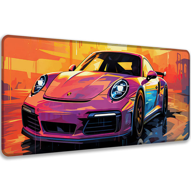 PINK 911 - Car Design - XXL Gaming Mauspad