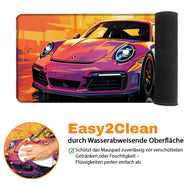 PINK 911 - Car Design - XXL Gaming Mauspad