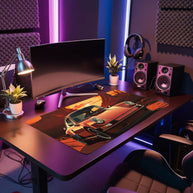 RED 911 - Car Design - XXL Gaming Mauspad