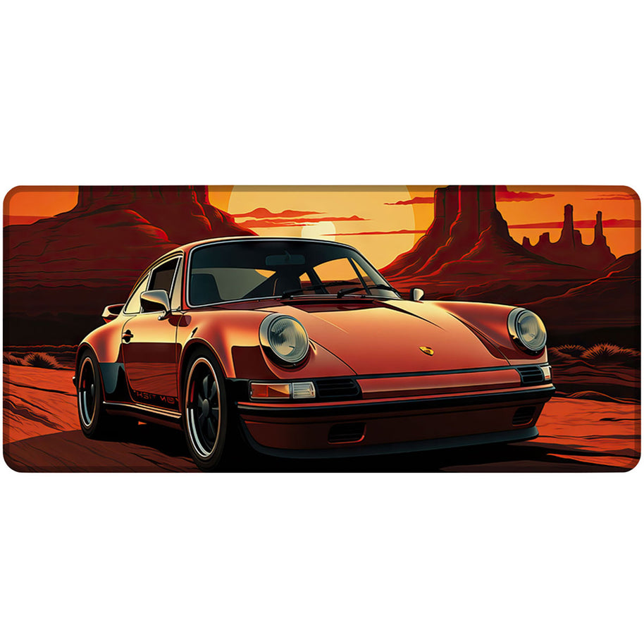 RED 911 - Car Design - XXL Gaming Mauspad