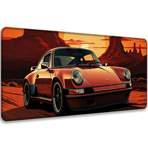 RED 911 - Car Design - XXL Gaming Mauspad