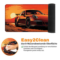 ORANGE 911 - Car Design - XXL Gaming Mauspad