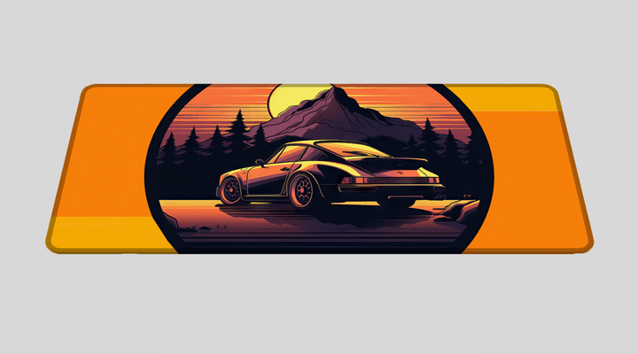 913 ORANGE - Car Design - XXL Gaming Mauspad