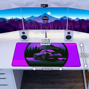 911 PINK - Car Design - XXL Gaming Mauspad