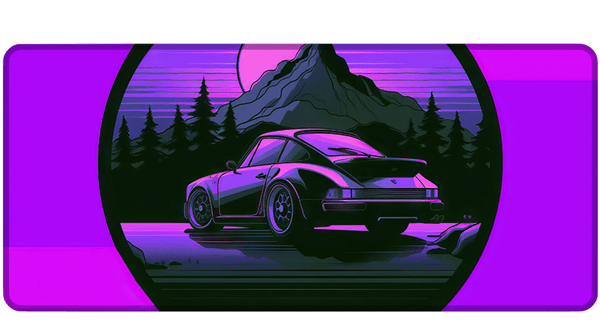 911 PINK - Car Design - XXL Gaming Mauspad