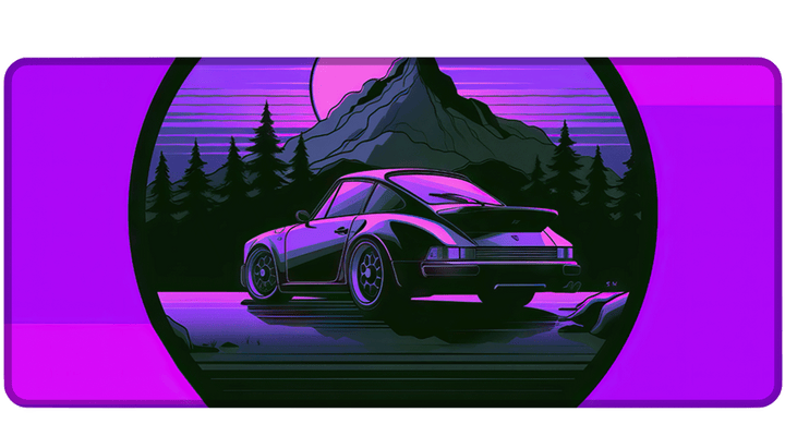 911 PINK - Car Design - XXL Gaming Mauspad