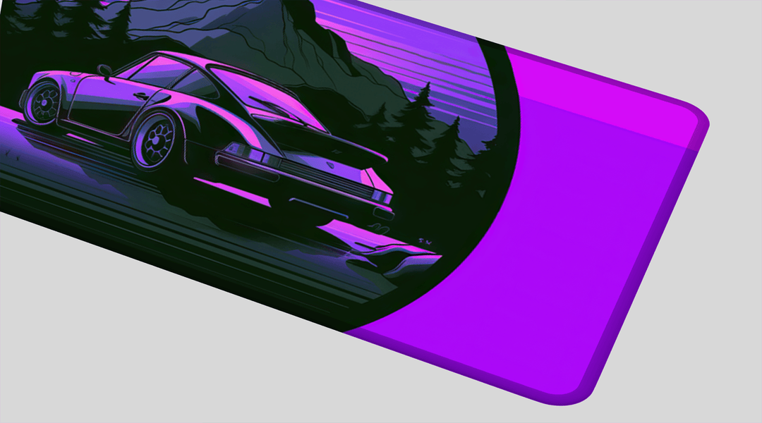 912 PINK - Car Design - XXL Gaming Mauspad