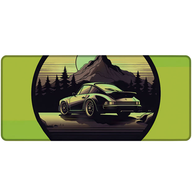 911 GREEN - Car Design - XXL Gaming Mauspad