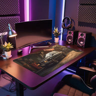 Black Car China - Car Design - XXL Gaming Mauspad