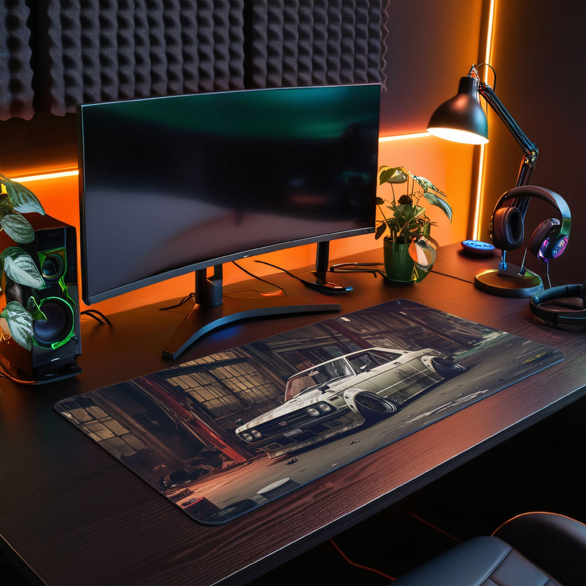 Dirty Car - Car Design - XXL Gaming Mauspad