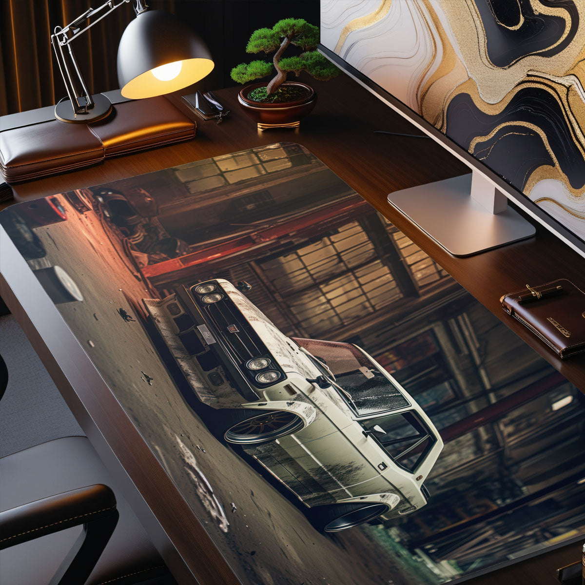 Dirty Car - Car Design - XXL Gaming Mauspad