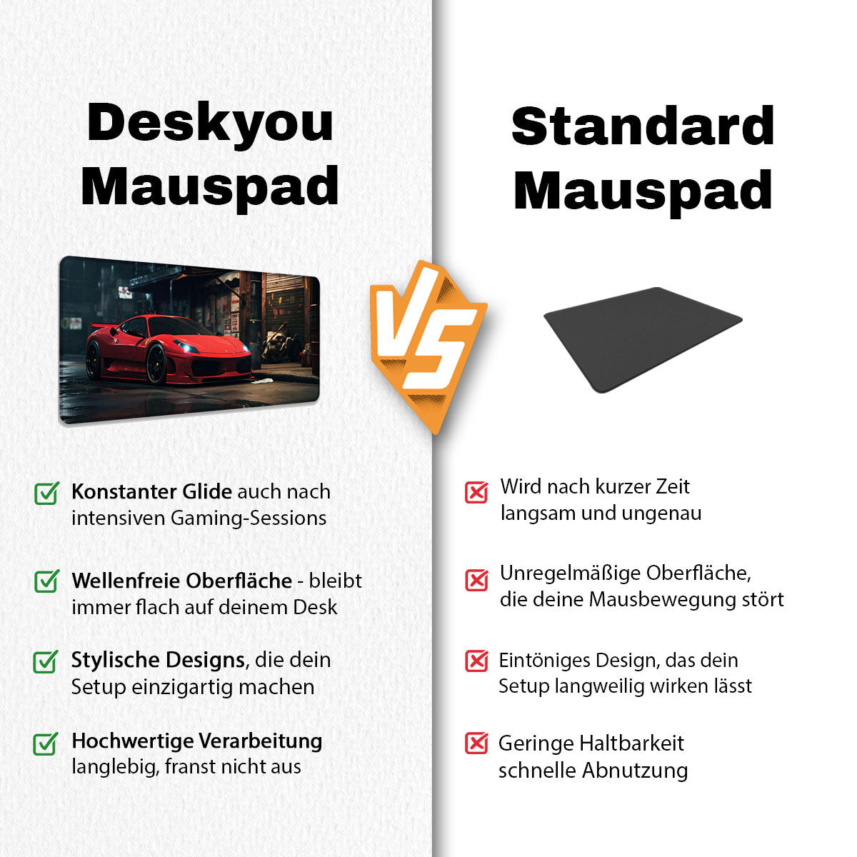 Ferrari China - Car Design - XXL Gaming Mauspad