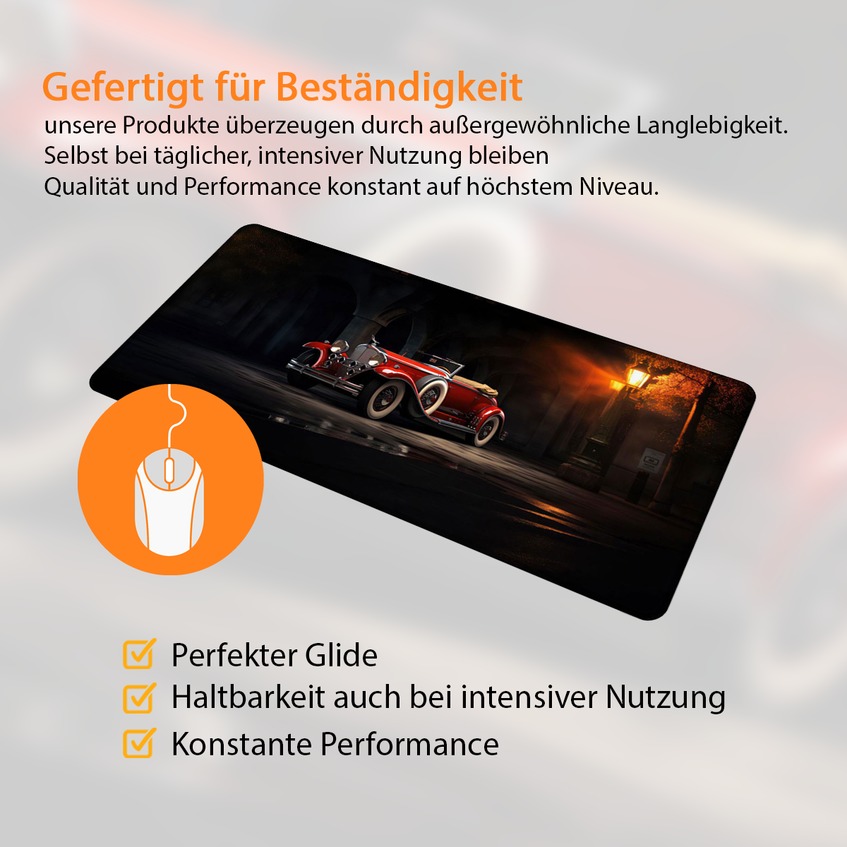 Classic Car #2 - Car Design - XXL Gaming Mauspad