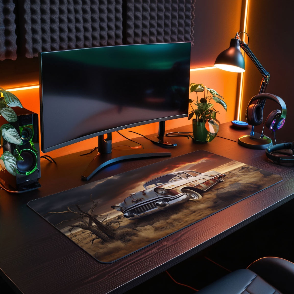 Oldtimer #2 - Car Design - XXL Gaming Mauspad