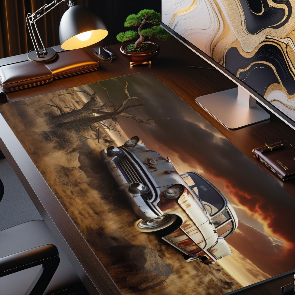 Oldtimer #2 - Car Design - XXL Gaming Mauspad