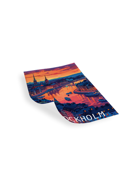 STOCKHOLM - Bilderfolie für LED Rahmen